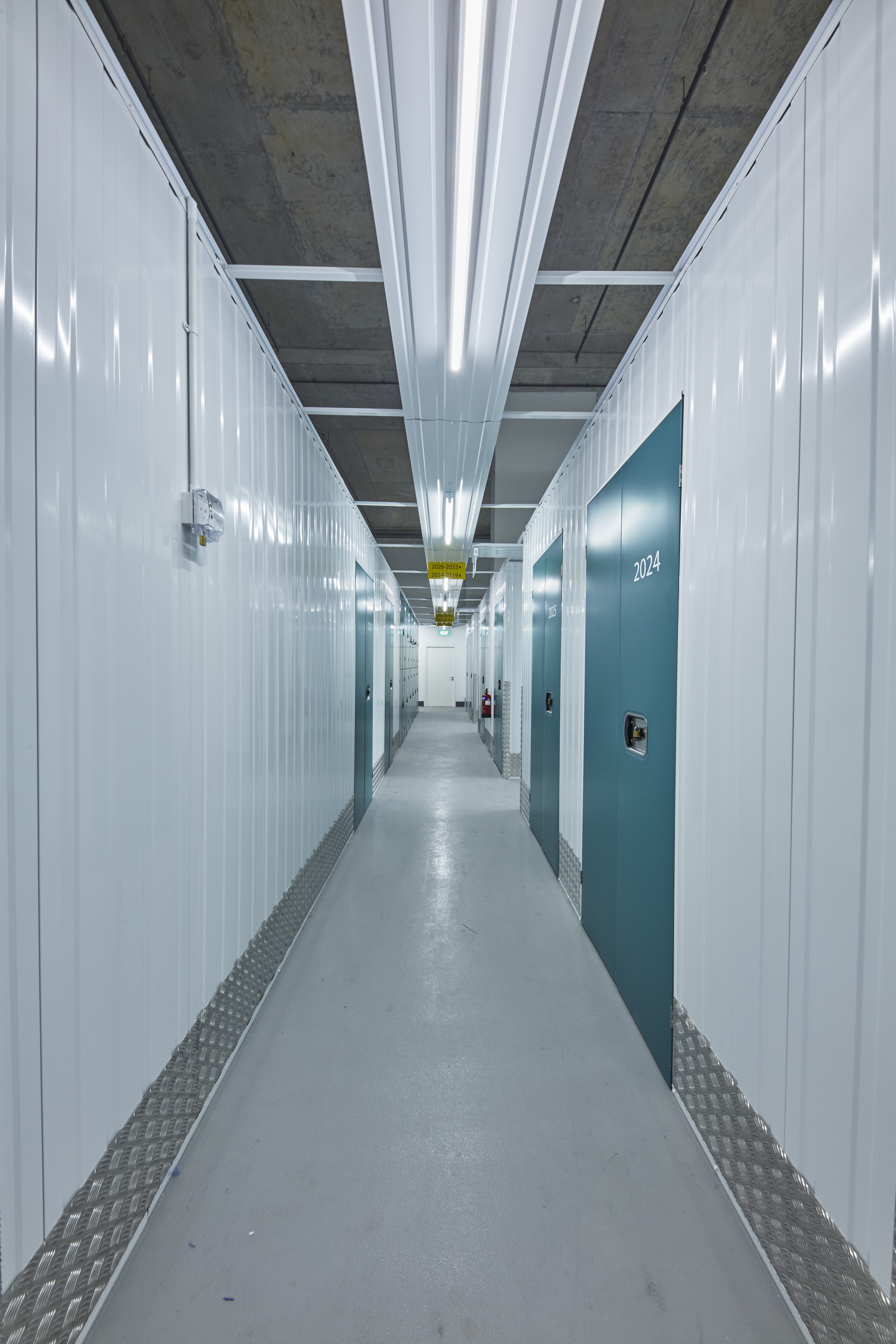 self storage corridor